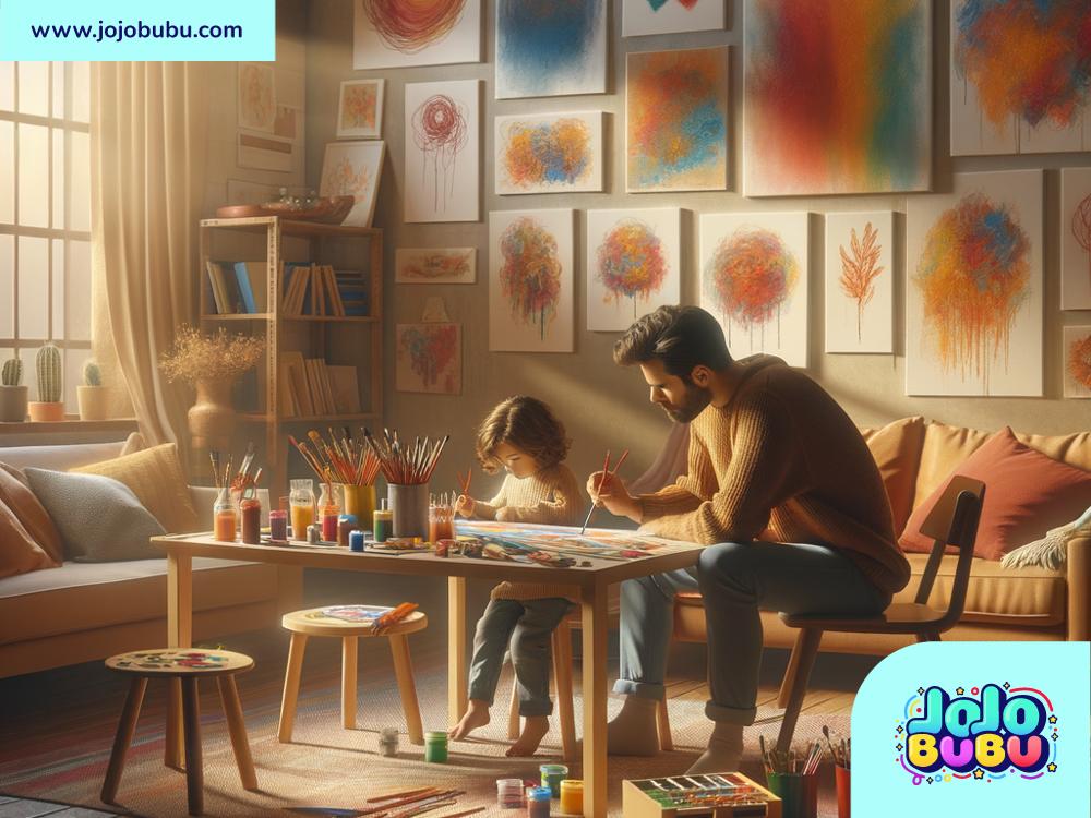 Art therapy techniques at home