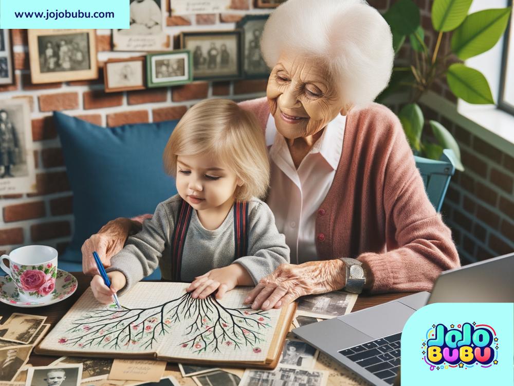 Genealogy projects with grandchildren