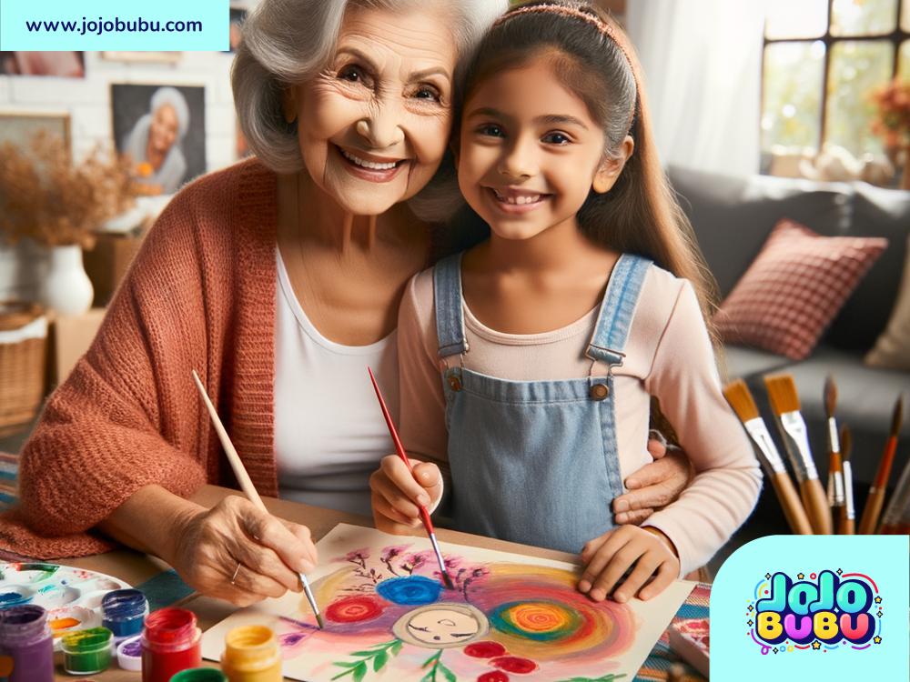 Supporting grandchildren's hobbies