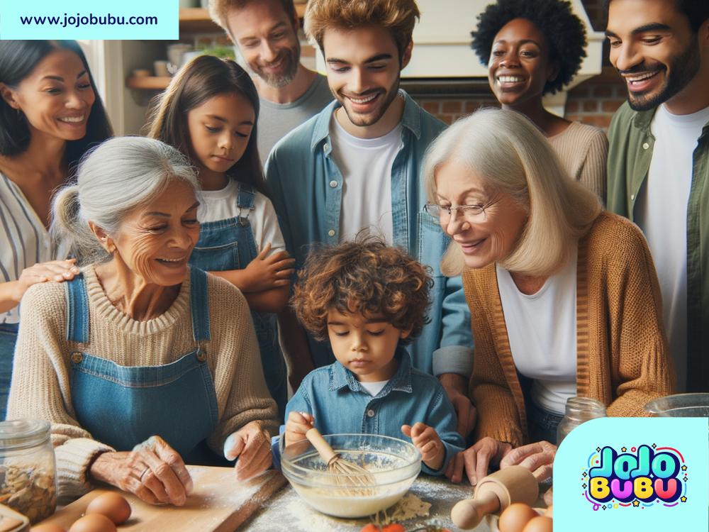 Teaching family recipes