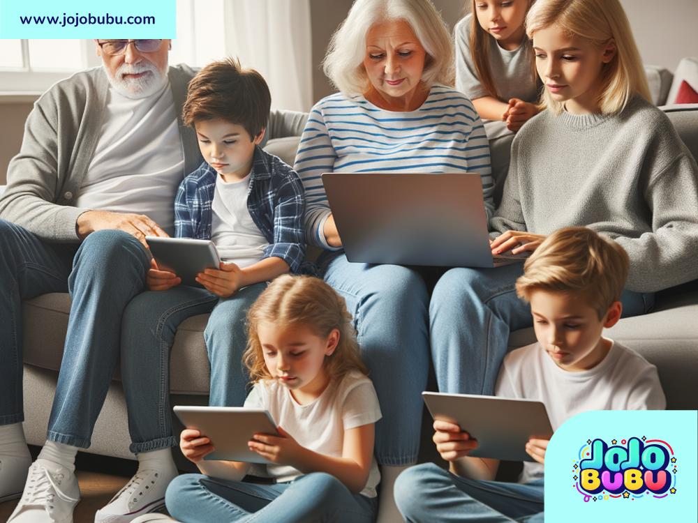 Tech troubleshooting with grandkids